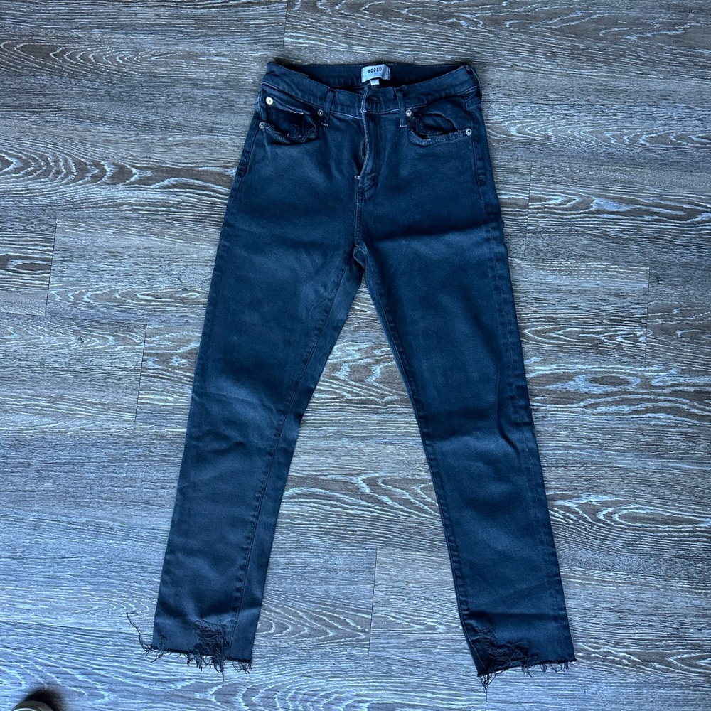 Agolde black jeans